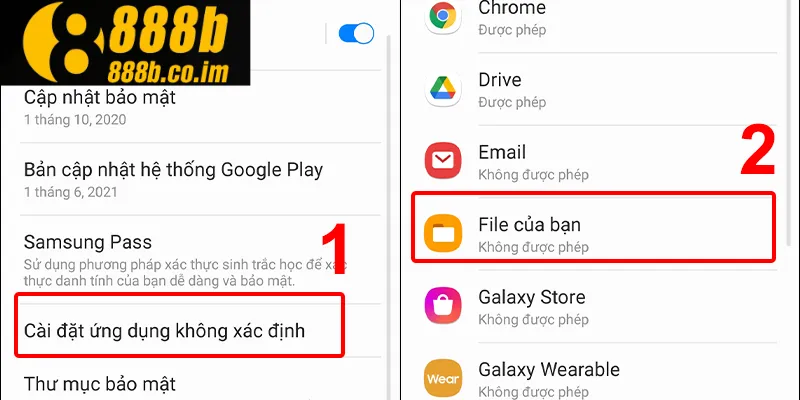 Cách khắc phục lỗi khi cài đặt ứng dụng
